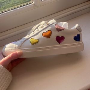 KURT GEIGER LONDON Women's Lane Love Low Top Sneakers